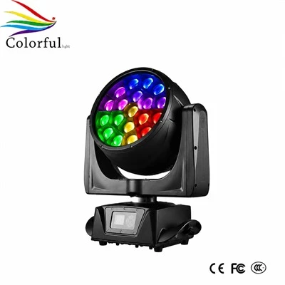 Водонепроникний 19PCS 40W RGBW Bee Eyes Zoom Moving Head Light